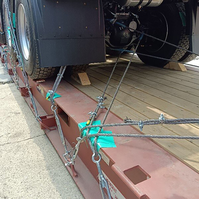 Global Ocean Ship Services 40FR/40OT Kontainer pengiriman China ke Bella untuk kargo oversized