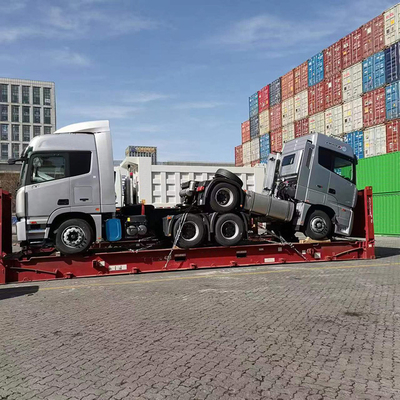 RORO/OOG Pengiriman Barang dari Agen Pengangkutan Barang Cina Untuk Truk Pengeboran Dan Mesin Campuran Beton Dan Traktor
