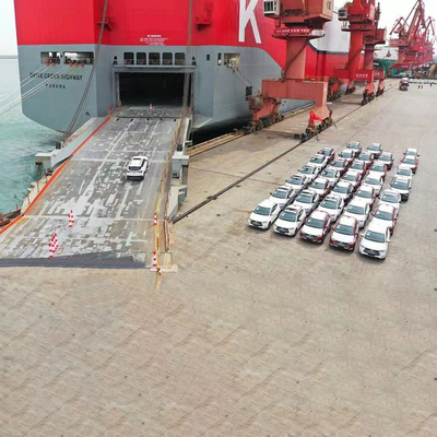 Dari Cina ke Selandia Baru Roll On Roll Off Vehicle Shipping / Roro Shipping Services