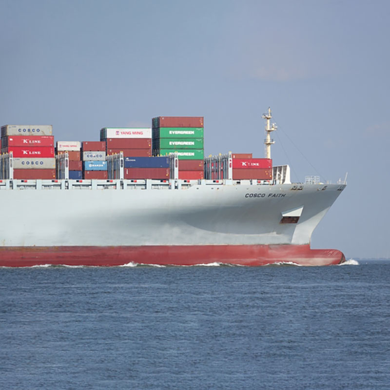 LCL 40HQ/40GP Container Forwarder Pengangkutan Laut China ke Bahrain Untuk Kargo Umum