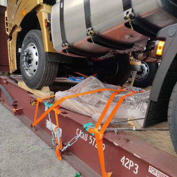 Pintu ke Pintu Pengangkutan Barang Oversized Kargo Pengangkutan China Ke Callao Untuk 40FR/40OT Kontainer
